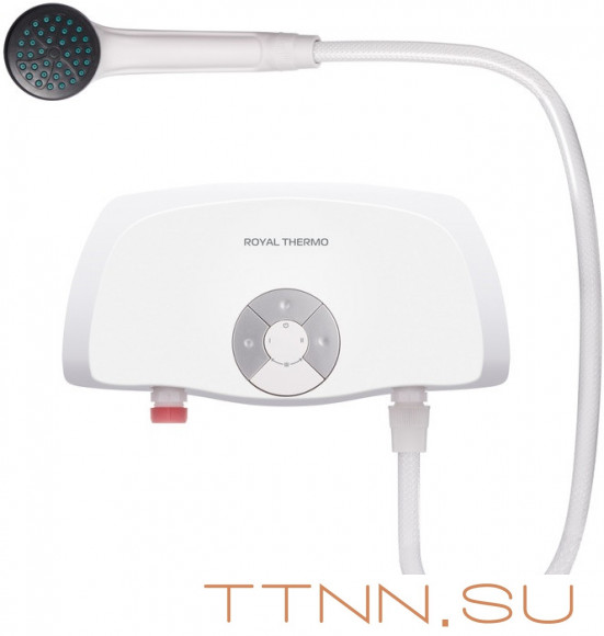 Электрический проточный водонагреватель 3,5 кВт Royal Thermo Smartfix S (3,5 kW) - душ Электрический проточный водонагреватель 3,5 кВт Royal Thermo Smartfix S (3,5 kW) - душ