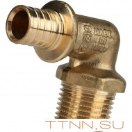 Угольник-переходник с наружной резьбой 32xR 1" для труб из сшитого полиэтилена Угольник-переходник с наружной резьбой 32xR 1" для труб из сшитого полиэтилена