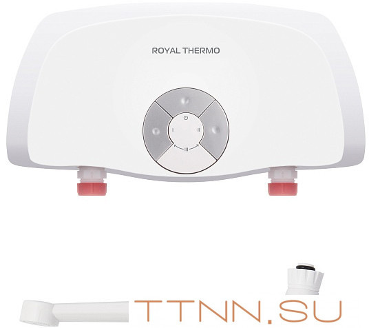 Электрический проточный водонагреватель 3,5 кВт Royal Thermo Smartfix T (3,5 kW) - кран