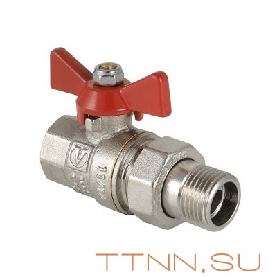 Кран шаровый с накидной гайкой Valtec 1 1/4 VT.227.N.07 Кран шаровый с накидной гайкой Valtec 1 1/4 VT.227.N.07