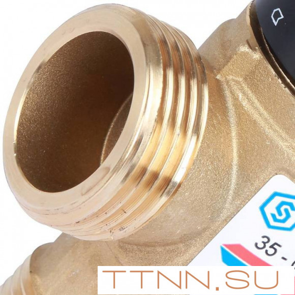 Смесительный клапан STOUT 1 НР 35-60°С KV 1,6 м3/ч Смесительный клапан STOUT 1 НР 35-60°С KV 1,6 м3/ч