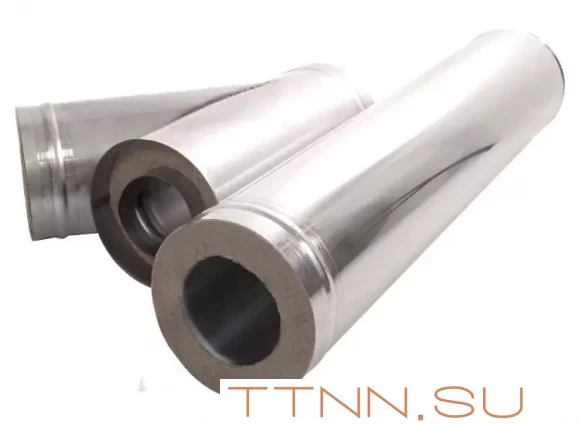 Сэндвич дымоход 1,0 м Ф250х350 Сэндвич дымоход 1,0 м Ф250х350