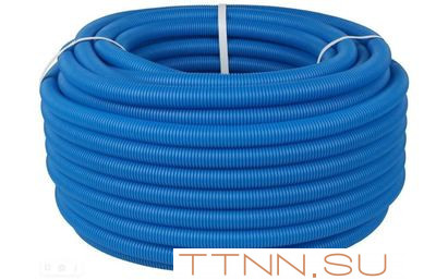 Аксессуар для водяного пола STOUT ПНД 28 мм (бухта 50м) синяя Аксессуар для водяного пола STOUT ПНД 28 мм (бухта 50м) синяя