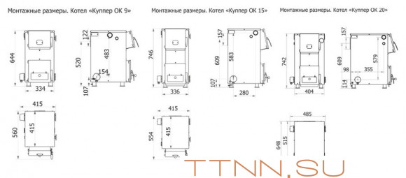 Твердотопливный котел Теплодар КУППЕР 15 ОК (2.0) Твердотопливный котел Теплодар КУППЕР 15 ОК (2.0)