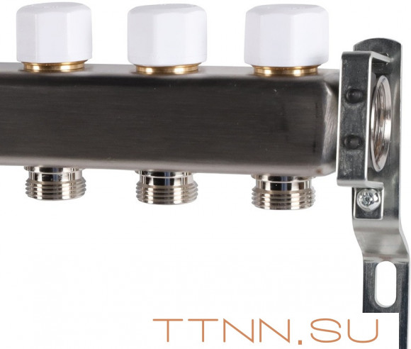 Для отопления Rommer 1"/3/4"x9 с запорными клапанами (RMS-3200-000009) Для отопления Rommer 1"/3/4"x9 с запорными клапанами (RMS-3200-000009)