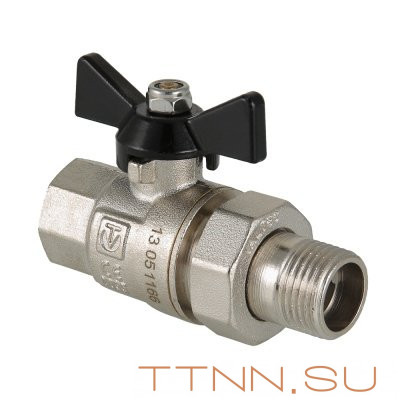 Кран шаровый с накидной гайкой Valtec 1/2" МF VT.327 Кран шаровый с накидной гайкой Valtec 1/2" МF VT.327