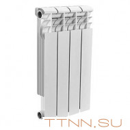 Биметаллический радиатор Rommer Plus Bm 500 4 секции Биметаллический радиатор Rommer Plus Bm 500 4 секции