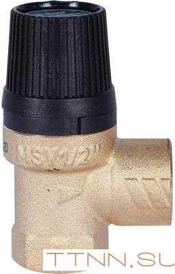 Клапан предохранительный 60х1/2" STOUT SVS-0001-016015 Клапан предохранительный 60х1/2" STOUT SVS-0001-016015